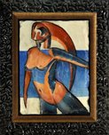 Bill Mack Artist Picasso's Spirit (Original) (Framed)